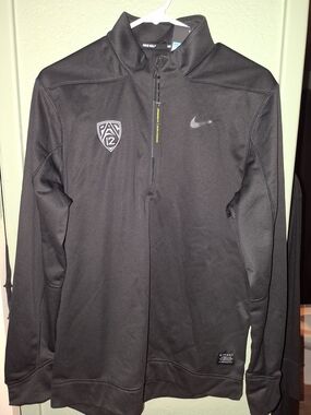 Nike Men's Black Pac-12 Half-Zip Performance Jacket